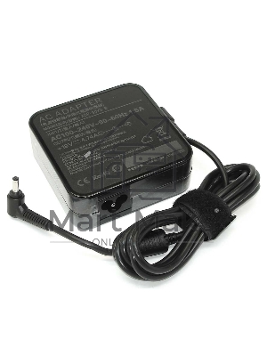 Блок питания (сетевой адаптер) для ноутбуков Asus 19V 4.74A 4.0x1.35мм 90W (квадратный корпус), OEM