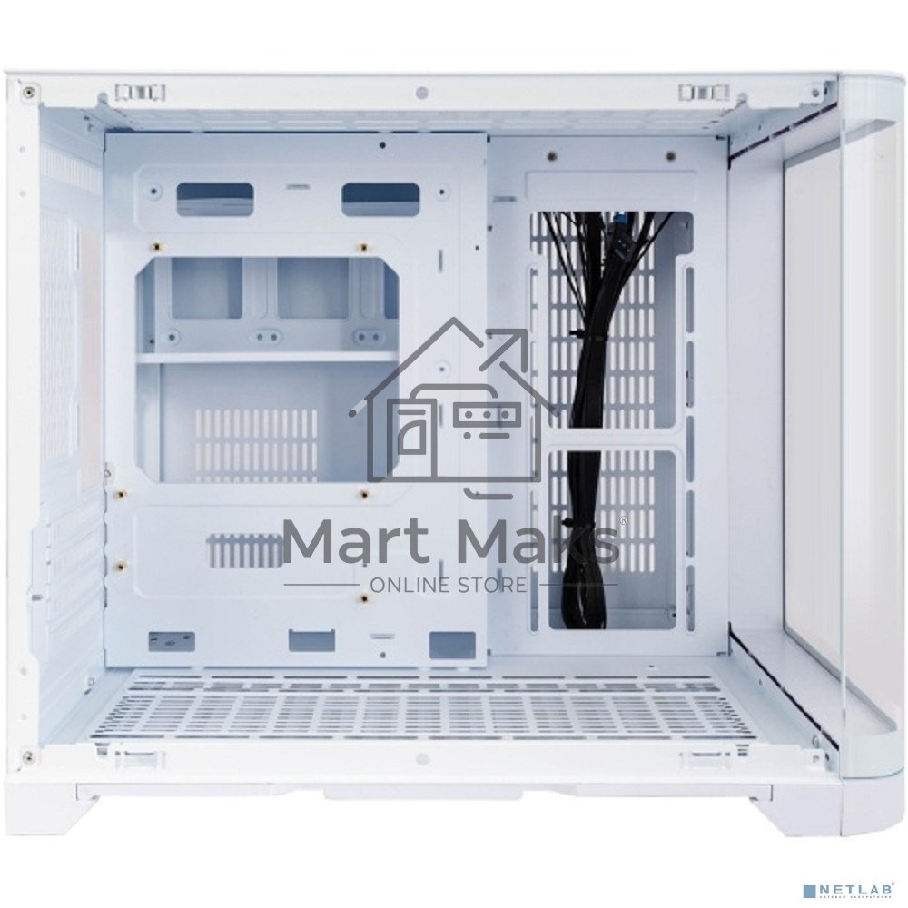 Компьютерный корпус 1STPLAYER UVIEW UV6 белый, mATX