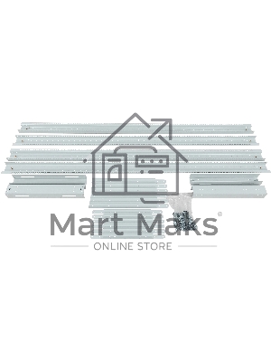 Стойка двухрамная NTSS NTSS-2POR24U/600-1000 24U 550ммx1000мм 600кг серый