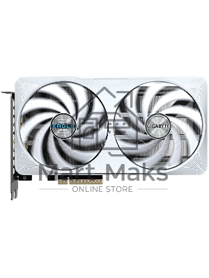 Видеокарта Gigabyte GeForce RTX 5060 Ti Eagle OC Ice, NVIDIA RTX 5060 Ti, 8 ГБ GDDR7, 128 бит, PCI-e 5.0, 1xHDMI, 3xDP, 2617 МГц