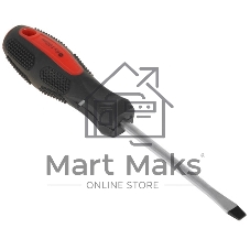 Отвертка Matrix Anti-Slip, SL6,0 х 100 мм, CrV, двухкомп. рукоятка