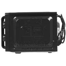 Микроволновая печь BQ MWO-20004SM/W черный, 20 л, 700 Вт, переключатели - поворотный механизм