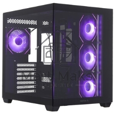 Компьютерный корпус Deepcool CG530 4F черный без БП ATX 2x120мм 2x140мм 2xUSB 2.0 1xUSB 3.0 audio bott PSU