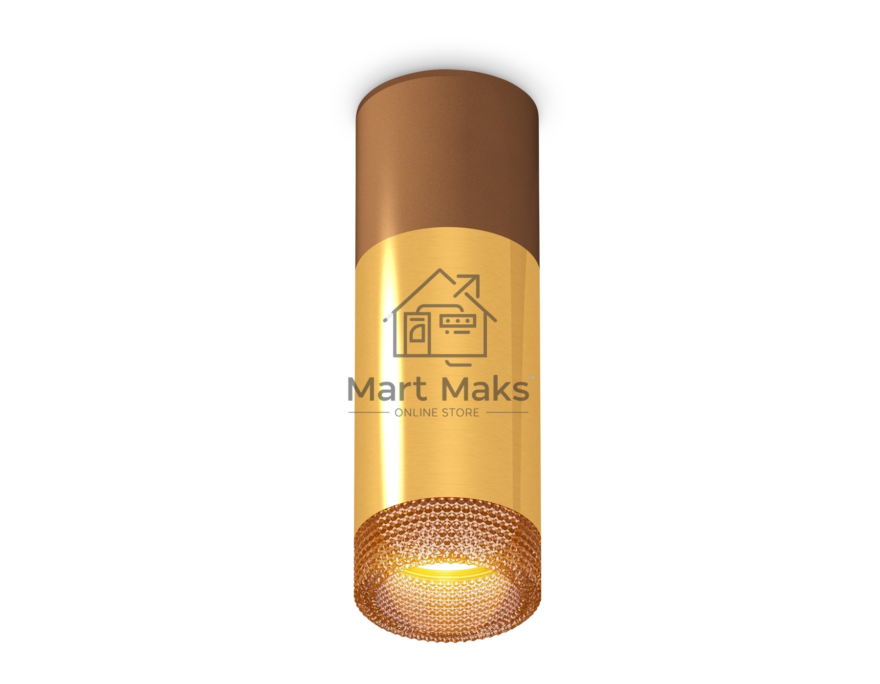Светильник Ambrella Light XS6327061 PYG/SCF/CF золото желтое полированное/кофе песок/кофе MR16 GU5.3