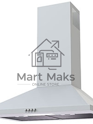 Вытяжка каминная KRONA Bella 600 White PB белый, 60 см, 550 куб. м/ч, 56 дБ