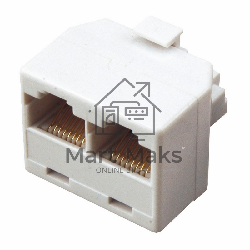 Компьютерный двойник Rexant RJ-45(8P-8C) (штекер - 2 гнезда) Rexant