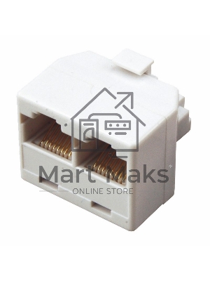 Компьютерный двойник Rexant RJ-45(8P-8C) (штекер - 2 гнезда) Rexant