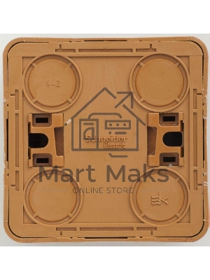 Розетка 1-м ОП Этюд Дача 16А защ. шторки с заземл. бук SchE PA16-004T