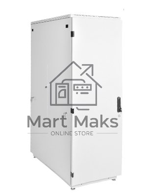 Шкаф телекоммуникационный напольный 42U (800x800) дверь металл (3 места), ШТК-М-42.8.8-3ААА