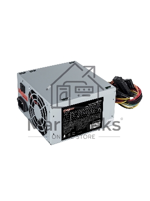 Блок питания ExeGate AB550 (EX282066RUS-S), 550Вт, 80мм, серебряный