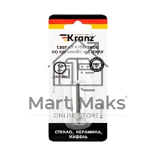 Сверло алмазное по керамике и стеклу Kranz 14 мм