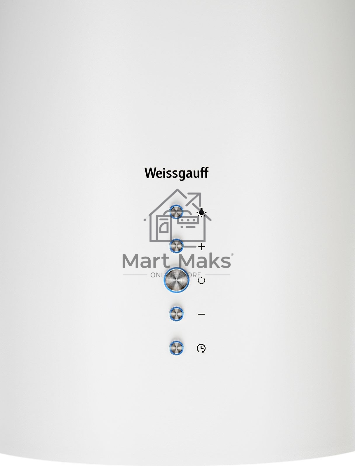 Вытяжка пристенная Weissgauff Gracia WH белый, 35 см, 900 куб. м/ч, 53 дБ
