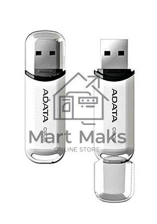 Флешка USB R/W ADATA R/W Flash Drive 32Gb C906 AC906-32G-RWH USB2.0, White