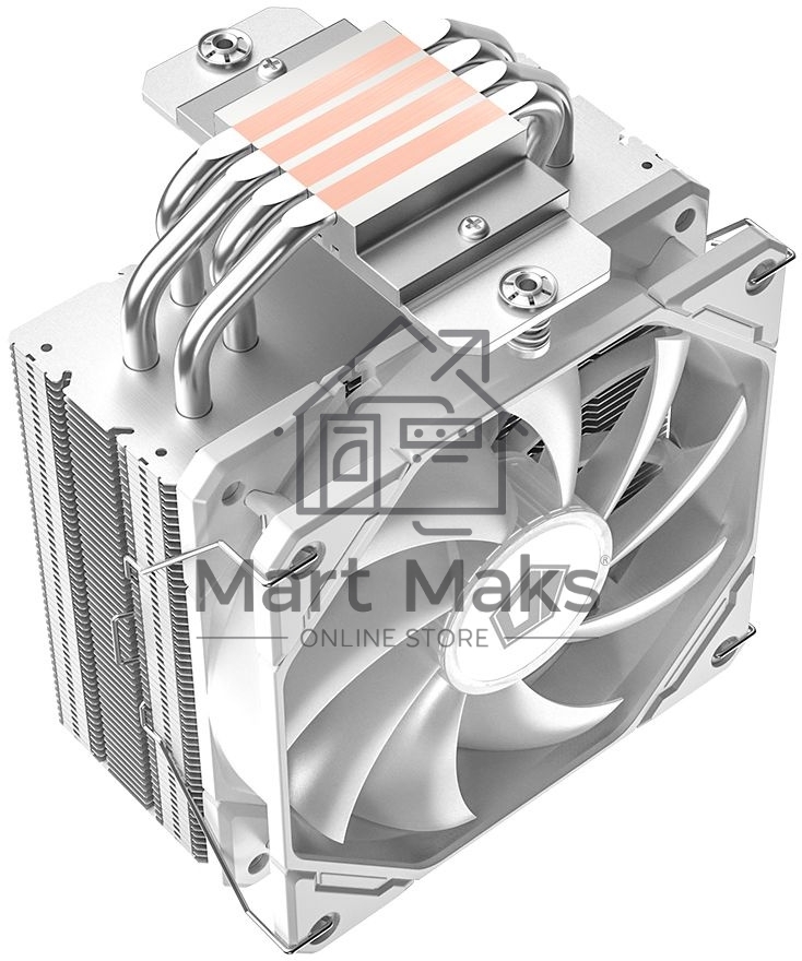 Кулер ID-COOLING SE-224-XTS ARGB белый 120мм алюминий+медь 1500rpm 29db 4-pin 220W 151мм