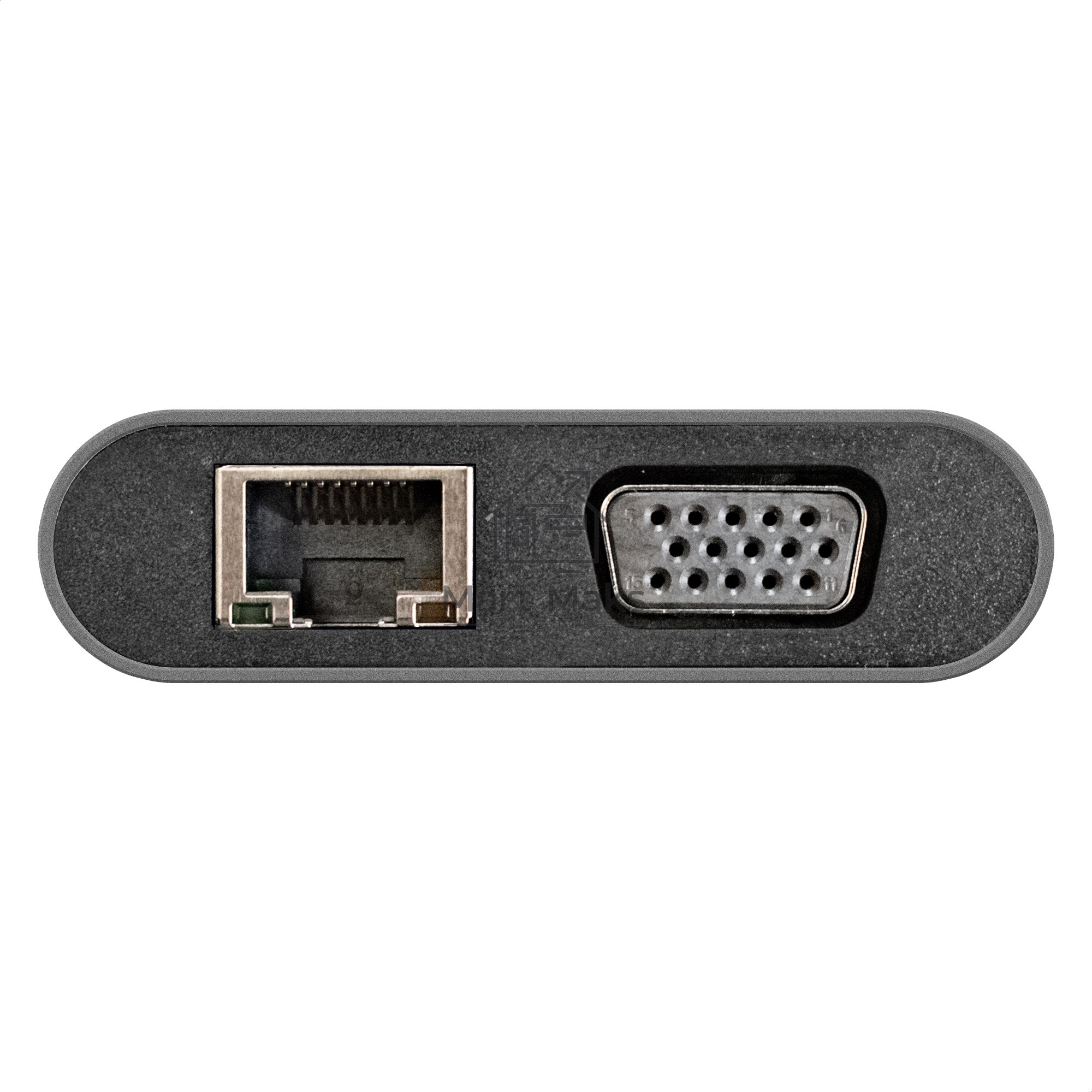 Док-станция ExeGate EX293985RUS DUB-31C/MAX (кабель-адаптер USB Type-C --> 3xUSB3.0 + Card Reader + PD 100W + HDMI 4K@30Hz + VGA + Audio + Lan RJ45 10/100/1000Mb, Plug&Play, серый)