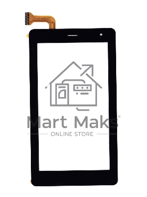 Сенсорное стекло (тачскрин) для Prestigio Grace 4327 3G, черное