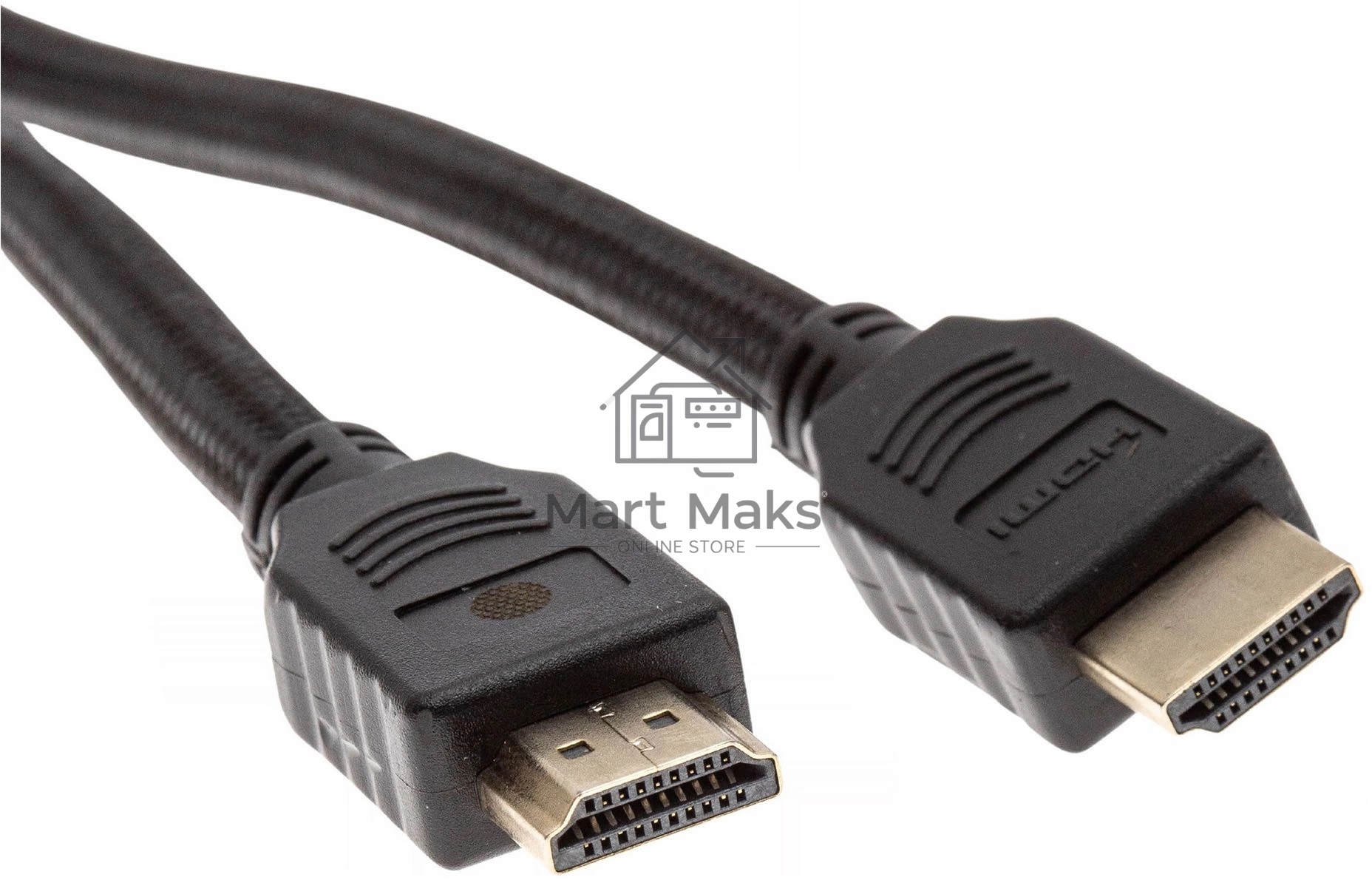 Кабель аудио-видео Cactus CS-HDMI.2-1.8 HDMI (m)/HDMI (m) 1.8м. Позолоченные контакты черный