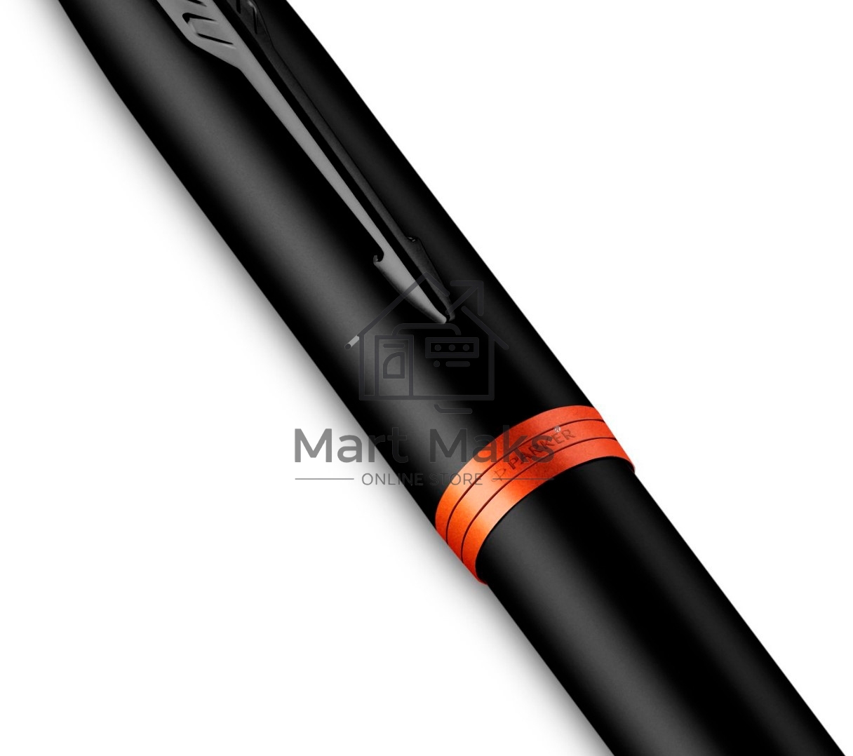 Ручка роллер Parker IM Vibrant Rings T315 (CW2172945) Flame Orange PVD F, черные чернила, подарочная коробка