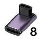 Переходник USB 4 Type C угловой тип 7