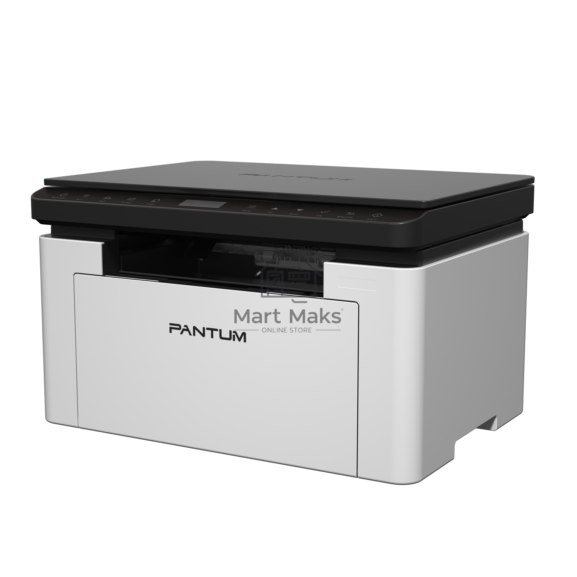 МФУ лазерный Pantum BM1800W (ЧБ, А4, C/P/S, 18 стр/мин, 600x600 dpi, 256Мб RAM, лоток 150 стр, USB, Wi-Fi)