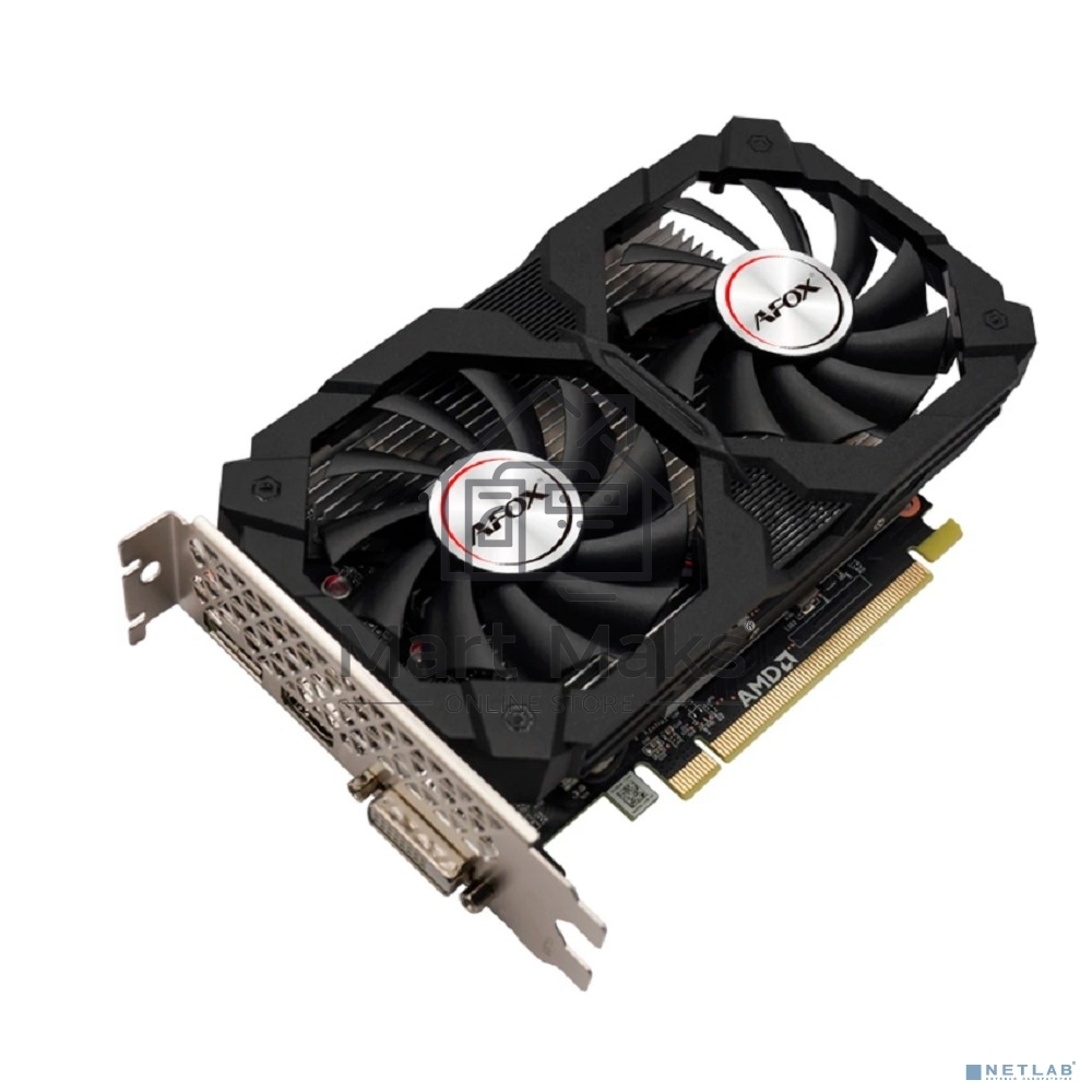 Видеокарта Afox RX550 4Gb GDDR5 128bit DVI DP HDMI 2FAN RTL