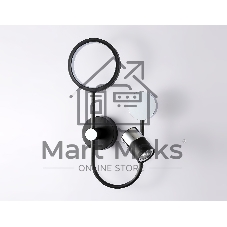 Светильник Ambrella light FL51601/3 BK/CH черный/хром 11W 4200K+GU10 424*275*100