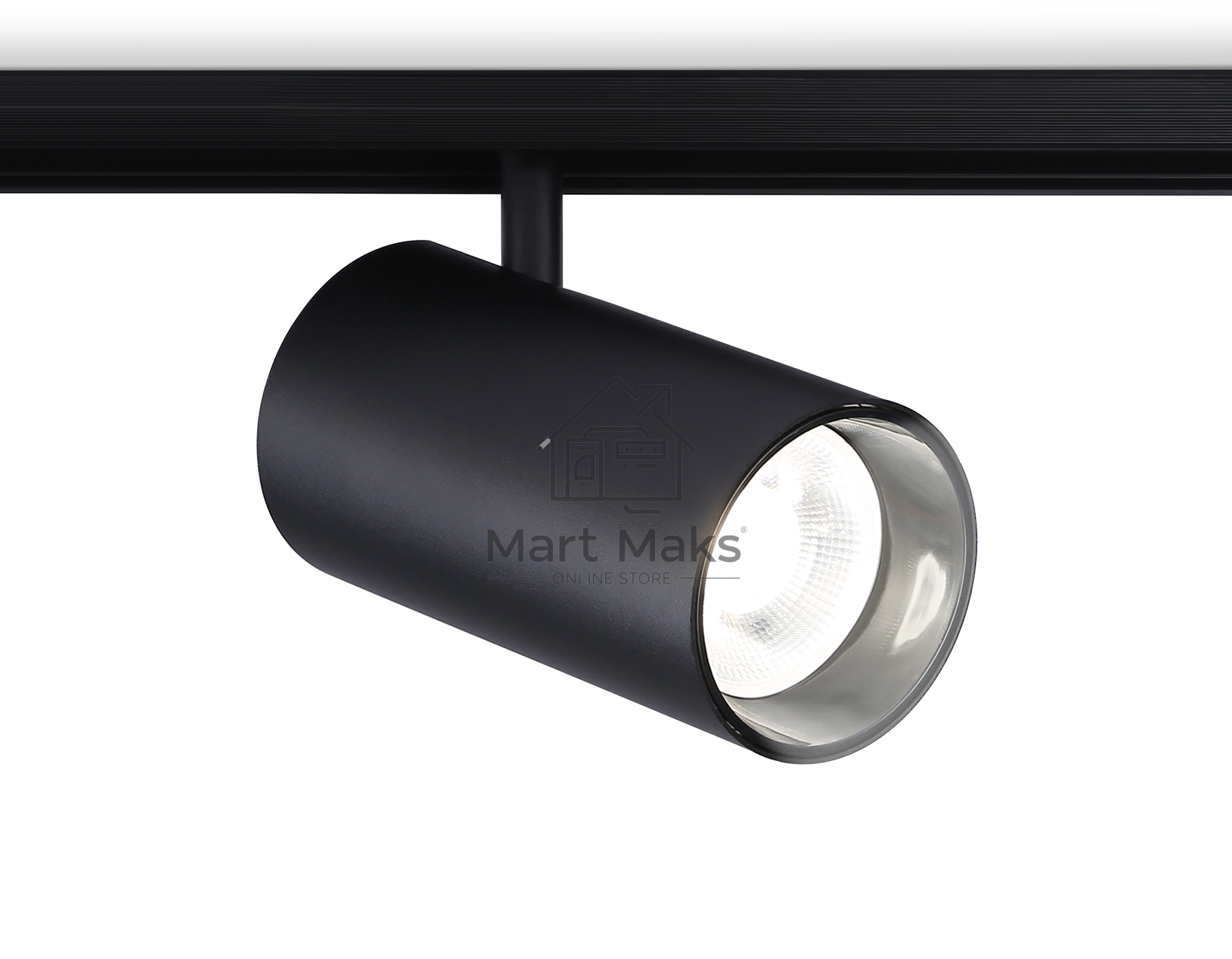 Светильник трековый светодиодный GL3846 BK черный IP20 30W 4200K 48V 24° D77*138