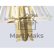 Настенный светильник Ambrella light LH41029/2 BS/CL латунь/прозрачный E14*2 max 40W 310*180*460