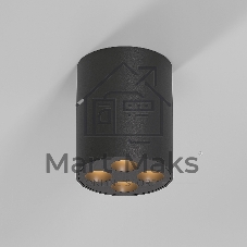 25111/LED 7W 3000K / Светильник потолочный светодиодный / черный