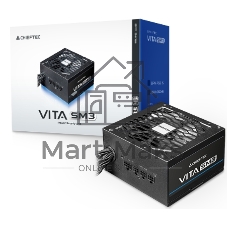 Блок питания Chieftec Vita 750W, 750Вт, 80+ Bronze, 120мм, немодульный, черный
