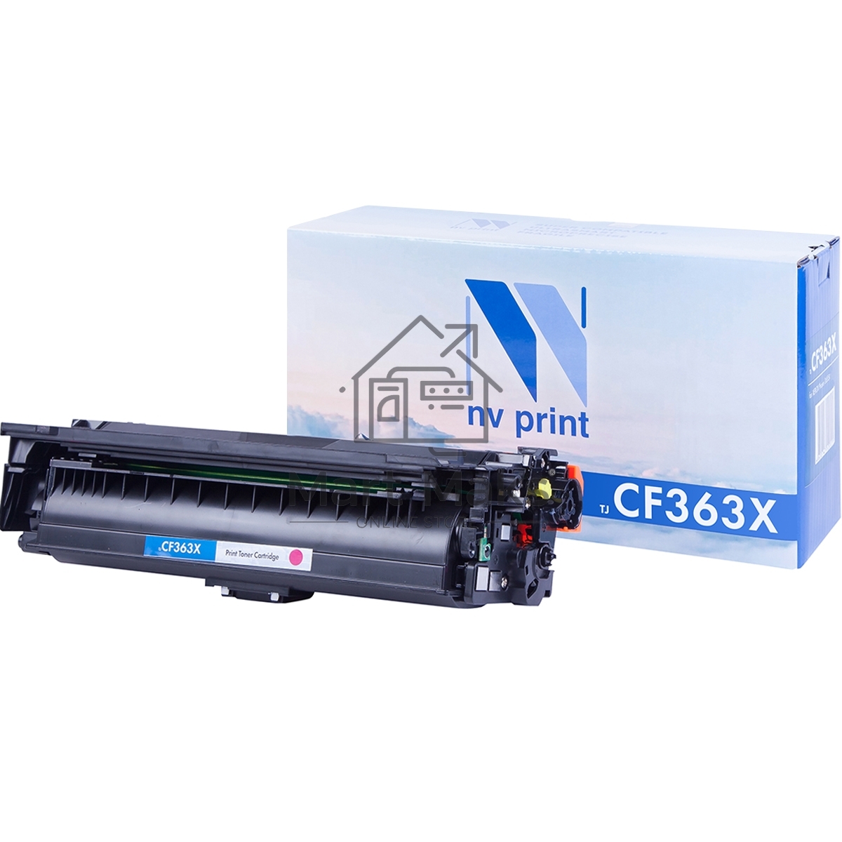 Картридж лазерный NVPrint совместимый НР CF363X Magenta для LJ Color M552/M553 (9500k)