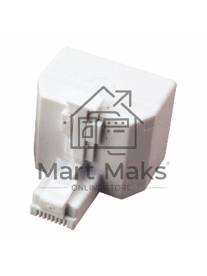 Компьютерный двойник Rexant RJ-45(8P-8C) (штекер - 2 гнезда) Rexant