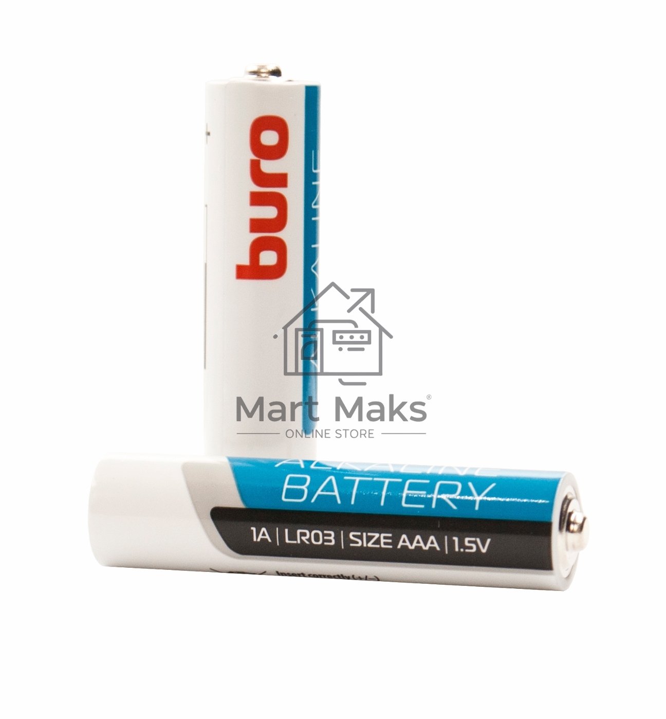 Батарея Buro Alkaline LR03 AAA (40шт) коробка