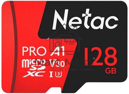 Флеш карта MicroSD card Netac P500 Extreme Pro 128GB, retail version w/o SD adapter