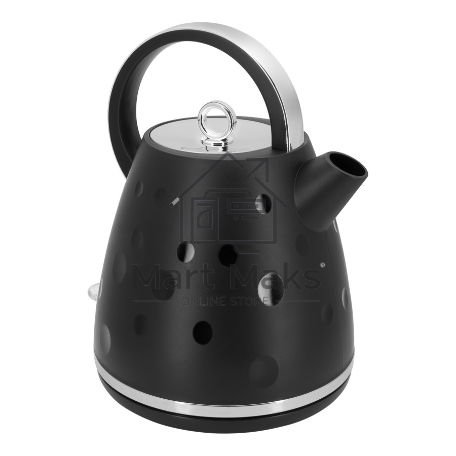 Чайник Maunfeld MFK-647BK черный с хромированными элементами