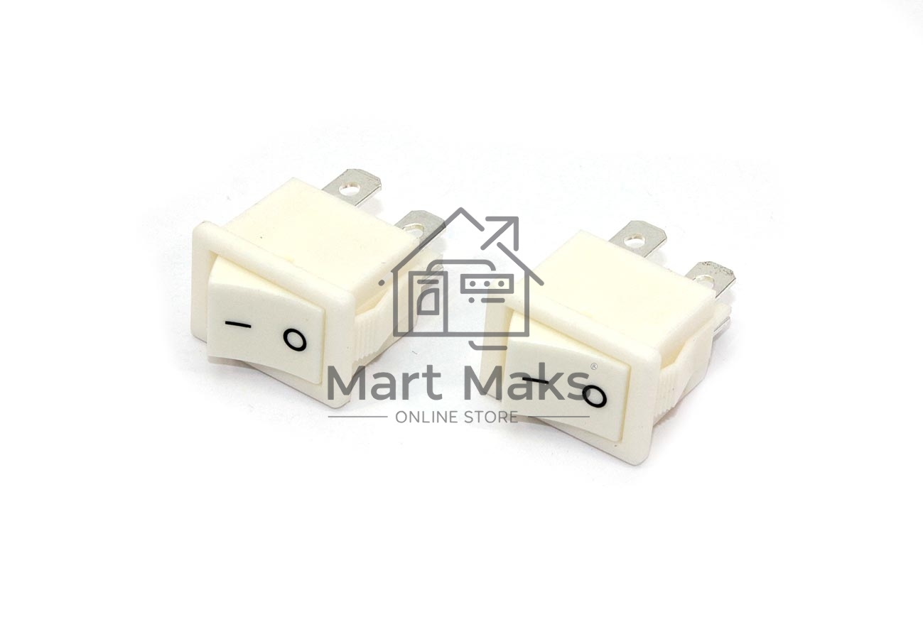 Комплект переключателей для вытяжек Elikor белый