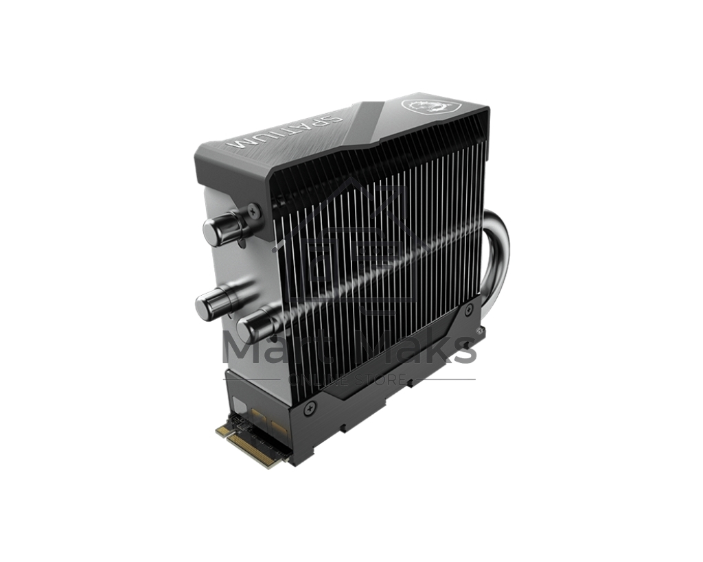 Накопитель SSD MSI 4Tb  SPATIUM M580 FROZR,M.2(22x80mm), NVMe, PCIe 5.0 x4, 3D TLC, R/W 14100/12600, IOPs -/-, DRAM buffer 8192, TBW 3000, DWPD 0.38, with Heat Spreader (5 лет)