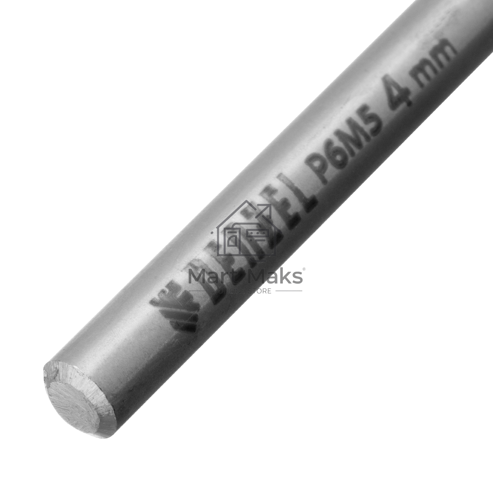 Сверло спиральное по металлу 4 x 75мм, Р6М5, Golden Tip Denzel
