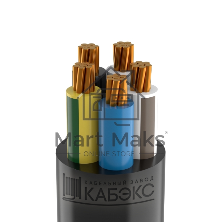 Кабель силовой ВВГнг(А)-LSLTx 5x25 мк(N, PE)-0.66 Кабэкс