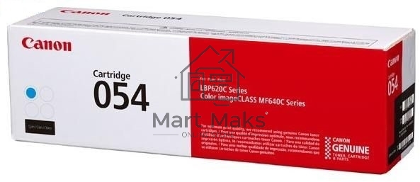 Картридж лазерный Canon 054 C (3023C002) голубой (1200 стр.) для Canon MF645Cx/MF643Cdw/MF641Cw/LBP623Cdw/621Cw