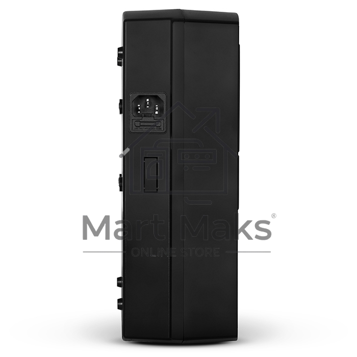 Источник бесперебойного питания SVEN UP-L1000E 1000VA/500W (6 розеток: 3х UPS/сетевой фильтр+3 x сетевой фильтр)