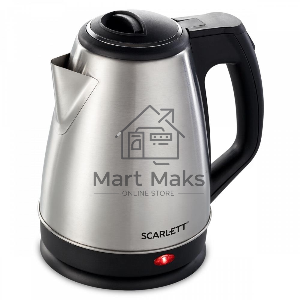 Чайник Scarlett SC-EK21S25 1.5л. 1350Вт серебристый (корпус: нержавеющая сталь)