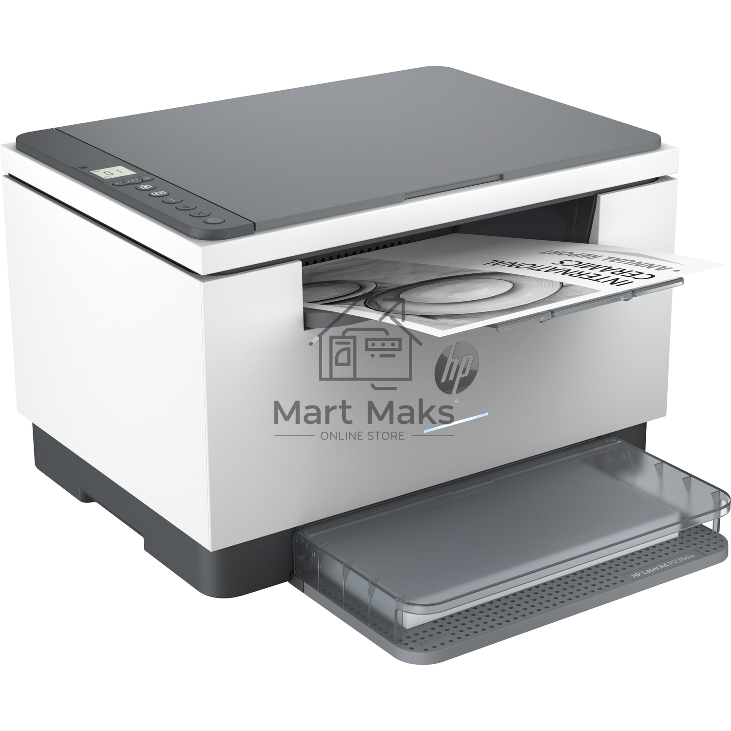 МФУ лазерный HP LaserJet M236dw (9YF95A), A4, ч/б, печ. до 29 стр/мин., 600 x 600 dpi, USB, RJ-45, Wi-Fi, Air Print, Mopria