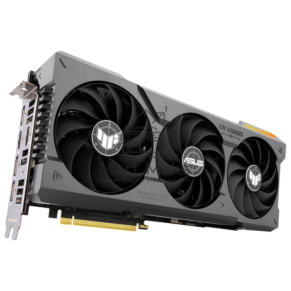 Видеокарта Asus TUF-RTX4070-O12G-GAMING NVIDIA GeForce RTX 4070 12288Mb PCI-E 4.0 192 GDDR6X 2550/21000 HDMIx1 DPx3 HDCP Ret