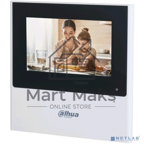 Видеодомофон DAHUA DHI-VTH2611L-WP, Dahua Wi-Fi Indoor Monitor