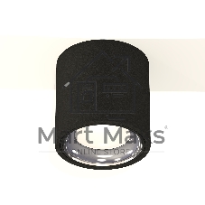 Светильник Ambrella Light XS7532011 SBK/PSL черный песок/серебро полированное MR16 GU5.3 (C7532, N7023)