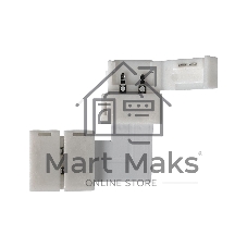 LED 2L / Соединитель электрический коннектор для 5050 одноцв светодиодной ленты L(10pkt)