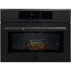 Встраиваемая микроволновая печь Electrolux KVM9E2XT черный, 44 л, 1000 Вт, переключатели - сенсор