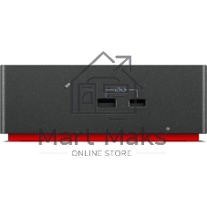 USB-концентратор Lenovo ThinkPad 40AY0090EU, USB Type-C, USB/USB Type-C/RJ-45/HDMI/DisplayPort/mini-jack 3.5мм, USB