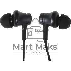 Проводные наушники Xiaomi Mi In-Ear Headphones Basic черный, внутриканальные, Jack 3.5 мм